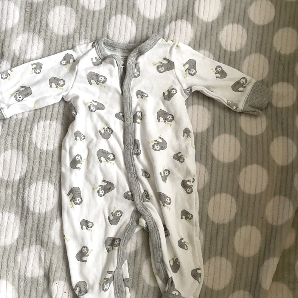 Such a cute sleeper-button up